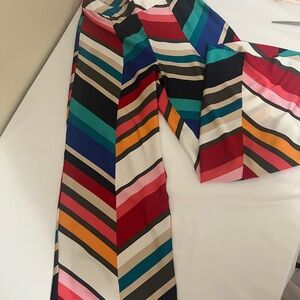 Trina Turk Colorful Chevron Pants 8